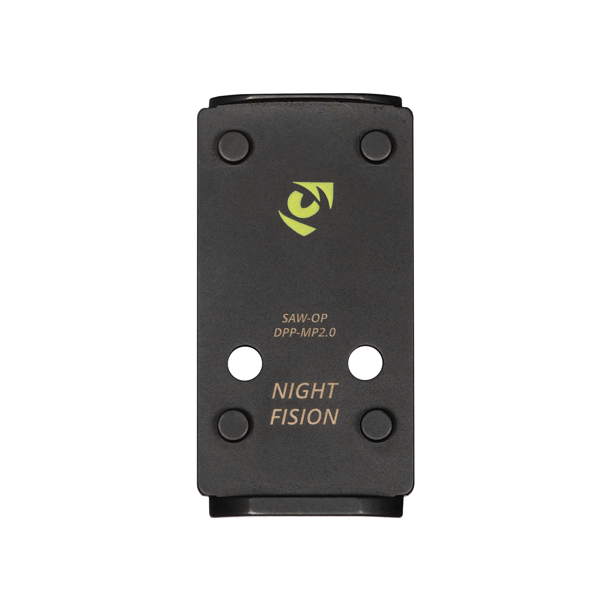 Precision Optic Plate: Smith & Wesson M&P 2.0 Optic Plate for DPP Footprint - Image 2