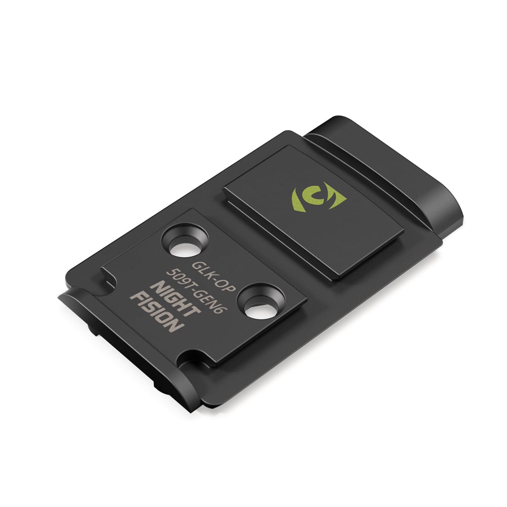 Precision Optic Plate + ORS Sights COMBO PACK: Glock Gen 6 (19/17/45) to 509t Footprint - Image 2